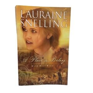 3/$12 Lauraine Snelling A Place To Belong Paperback Book